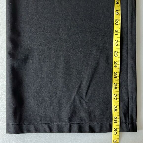 OGL Ponte-De-Roma Drapey Bamboo Ponte Mid Rise Wide Leg Trouser with Pockets - Picture 8 of 13